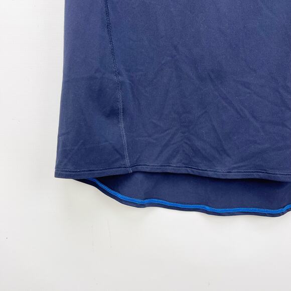 Athleta Tank Top Womens Small Blue Stretch Scoop Neck Sleeveless Racerback - Picture 3 of 7